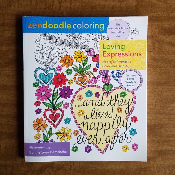 Zendoodle Coloring Other - Loving Expressions Adult Coloring Book
